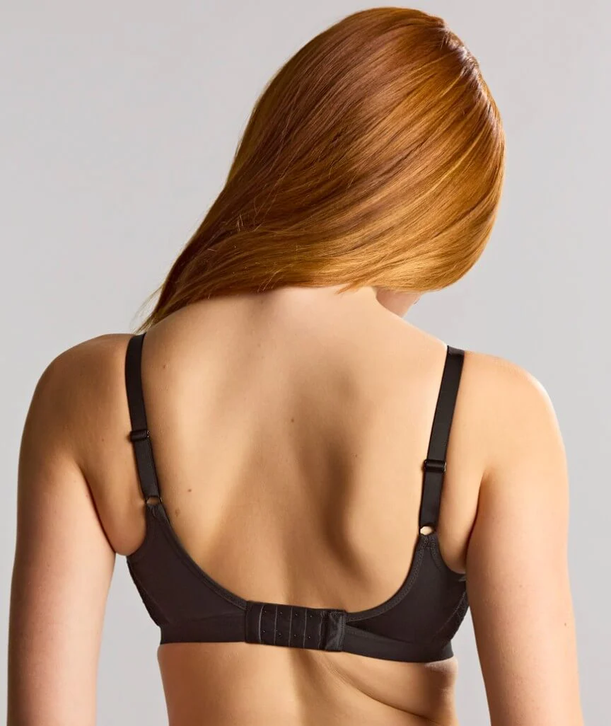 Panache Katherine Non-Underwire Nursing Bra - Black - Image 4