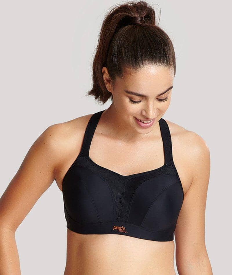 Panache Sport Power Underwired Sports Bra - Black - Image 16