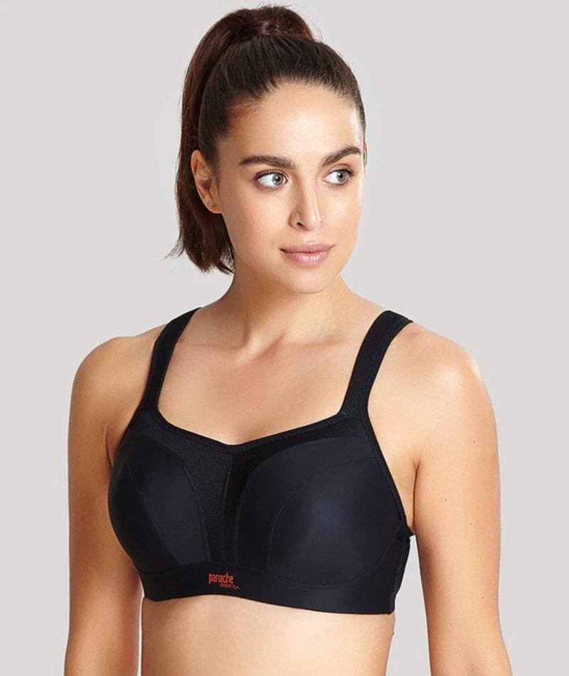 Panache Sport Power Underwired Sports Bra - Black - Image 9