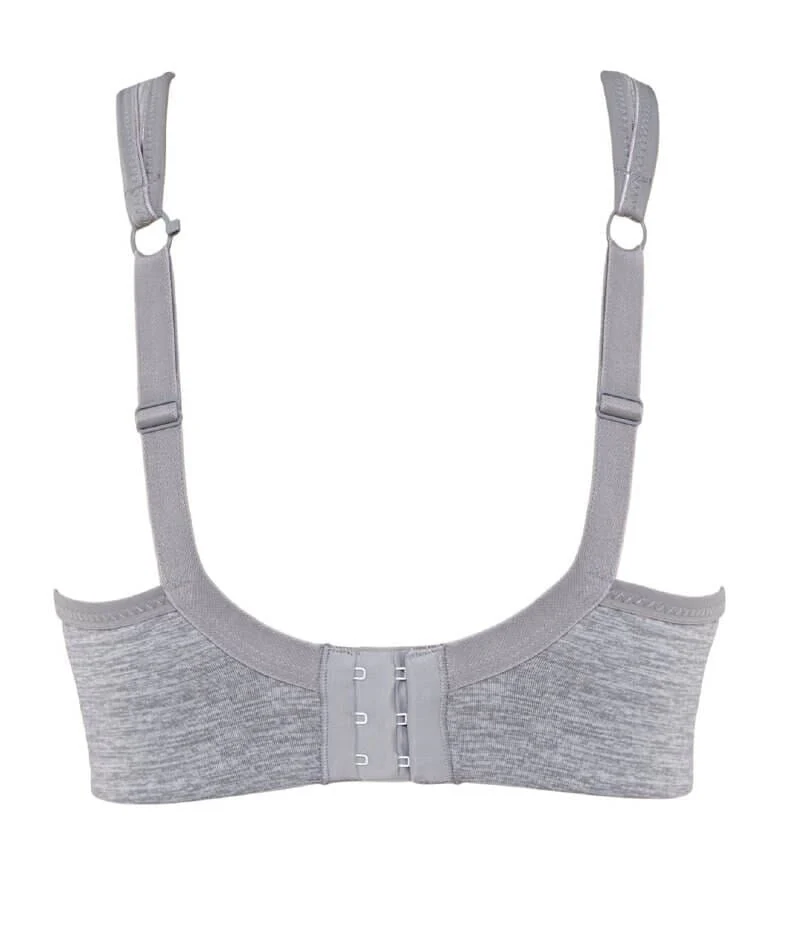 Panache Sport Power Underwired Sports Bra - Grey Marl - Image 12