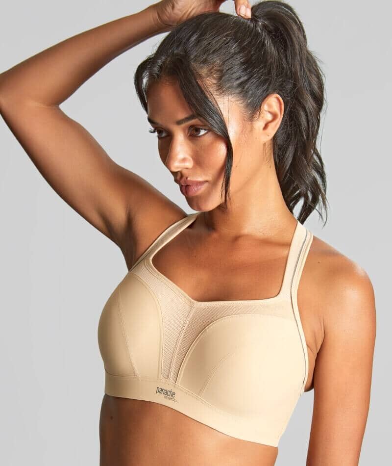 Panache Sport Power Underwired Sports Bra - Latte - Image 12