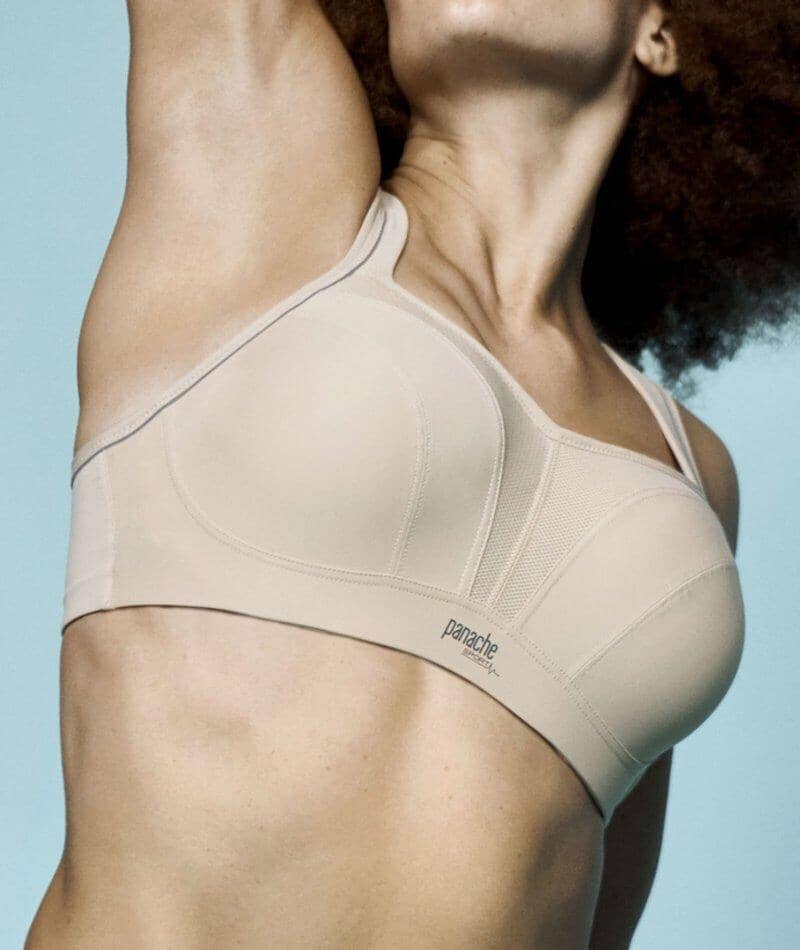 Panache Sport Power Underwired Sports Bra - Latte - Image 17