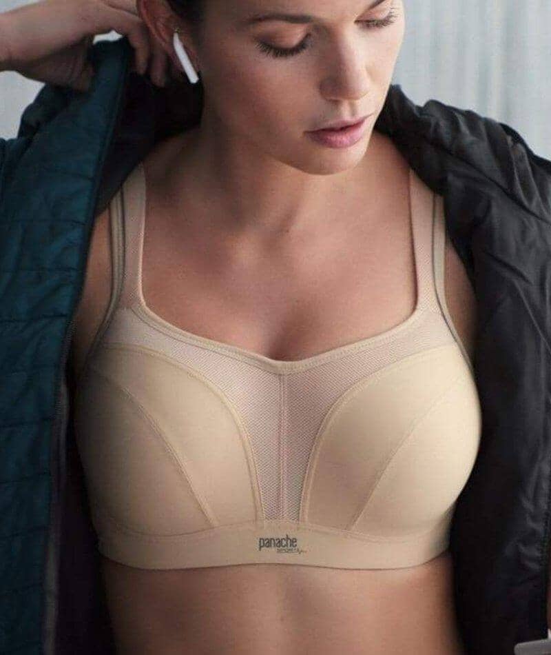 Panache Sport Power Underwired Sports Bra - Latte - Image 18
