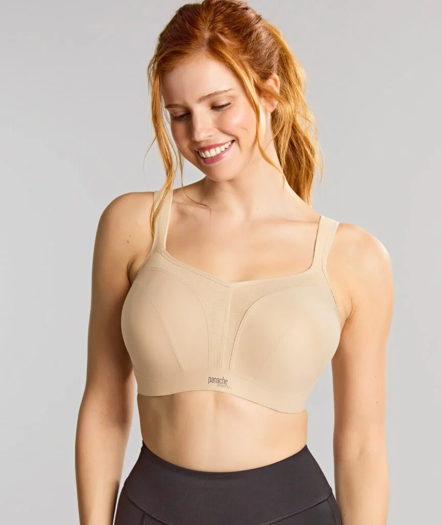 Panache Sport Power Underwired Sports Bra - Latte - Image 3