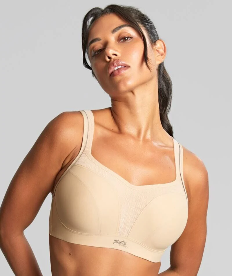 Panache Sport Power Underwired Sports Bra - Latte - Image 6