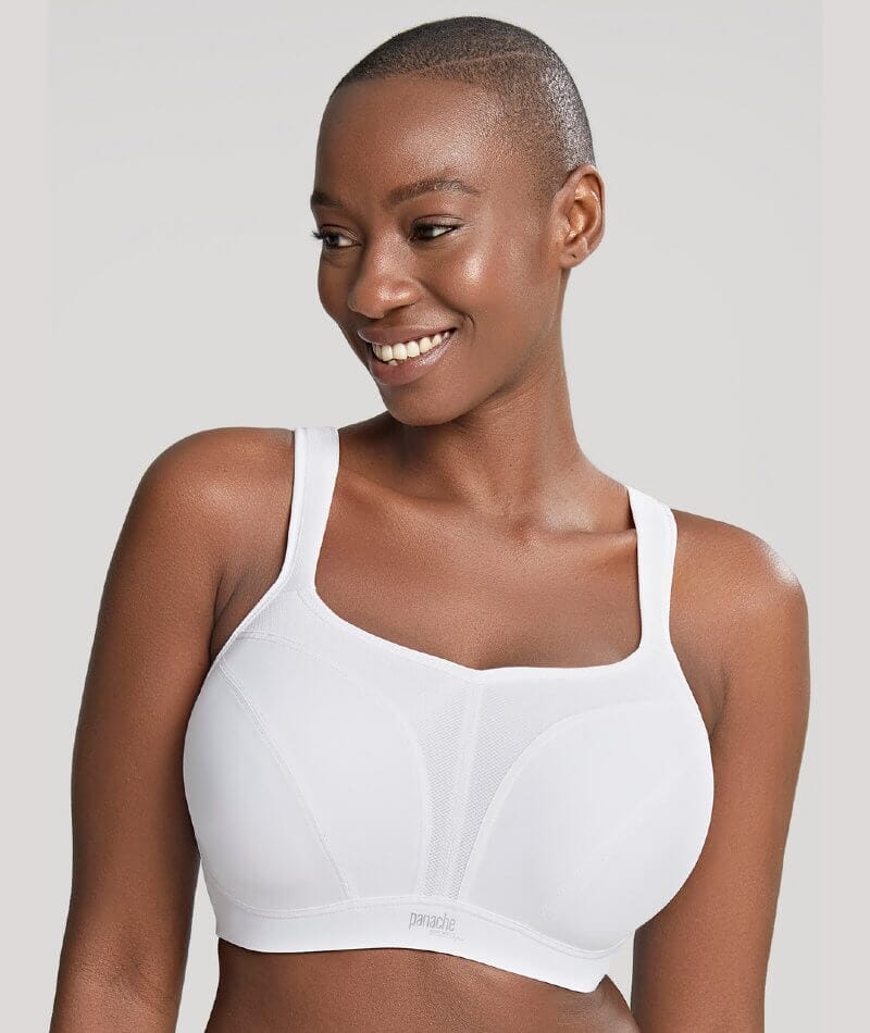 Panache Sport Power Underwired Sports Bra - White - Image 12