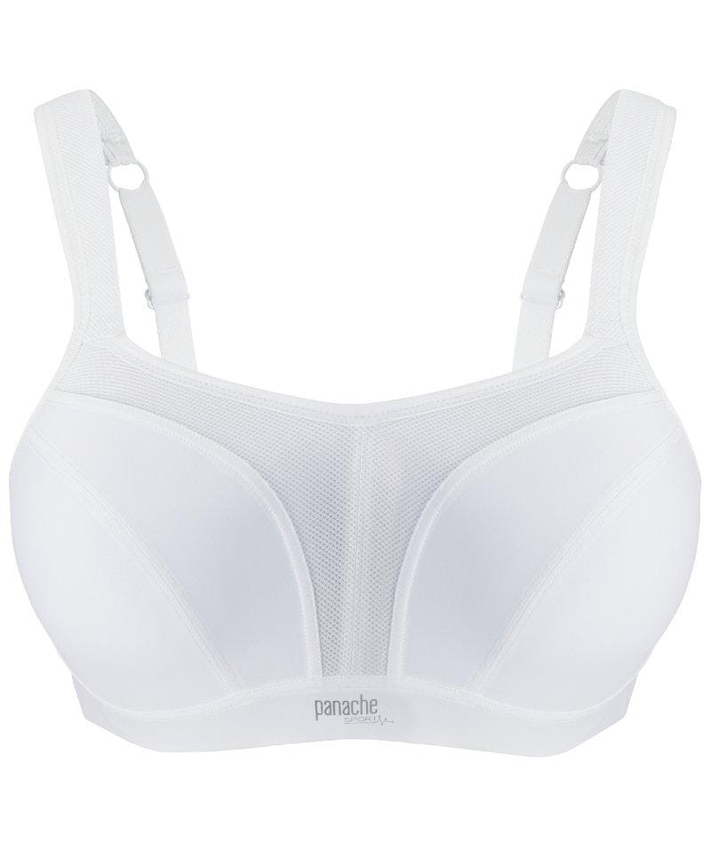 Panache Sport Power Underwired Sports Bra - White - Image 15
