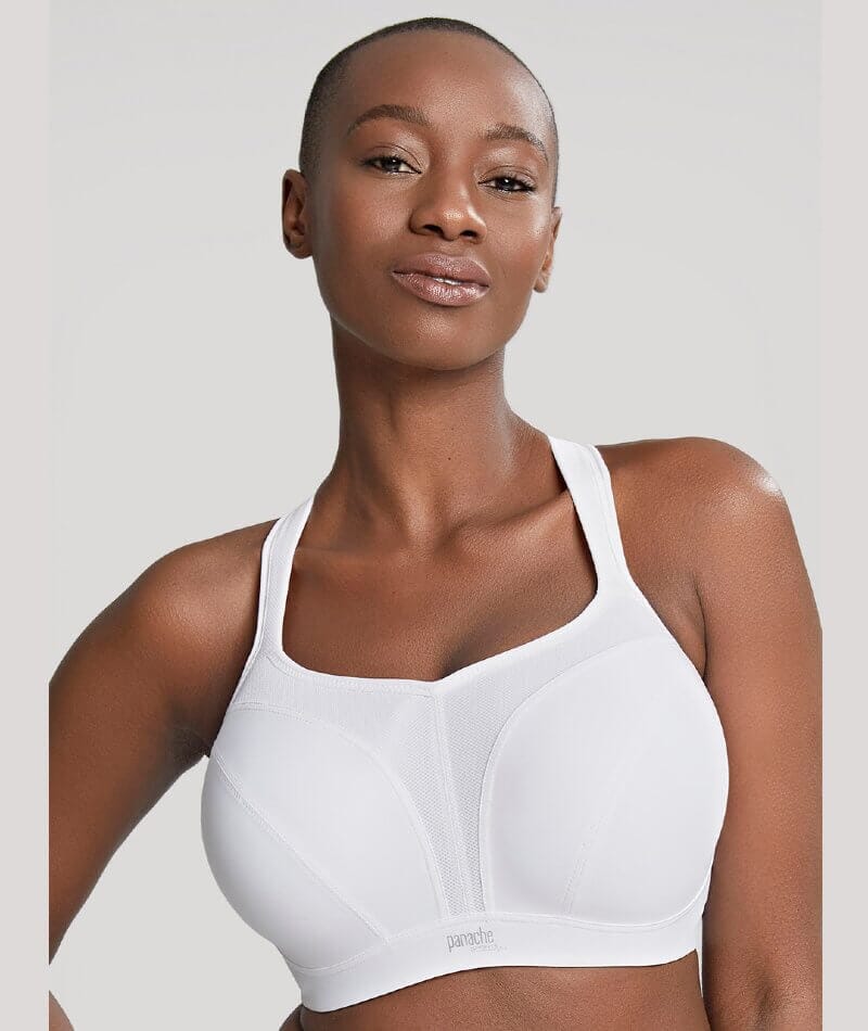 Panache Sport Power Underwired Sports Bra - White - Image 3