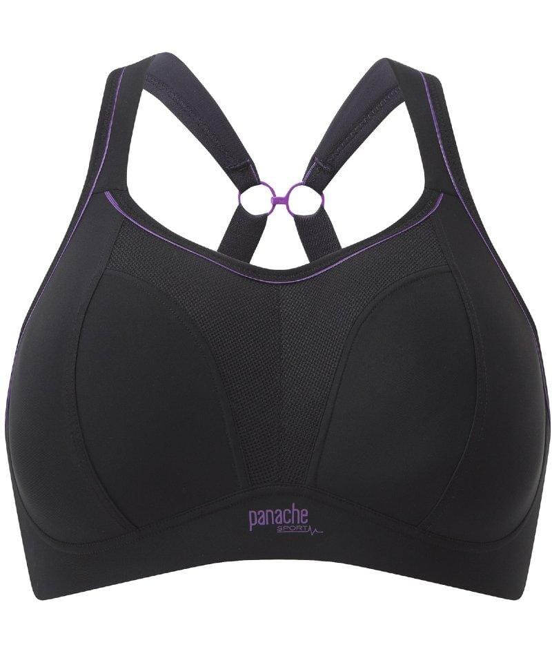 Panache Sport Boundless Wire-free Sports Bra- Black - Image 10