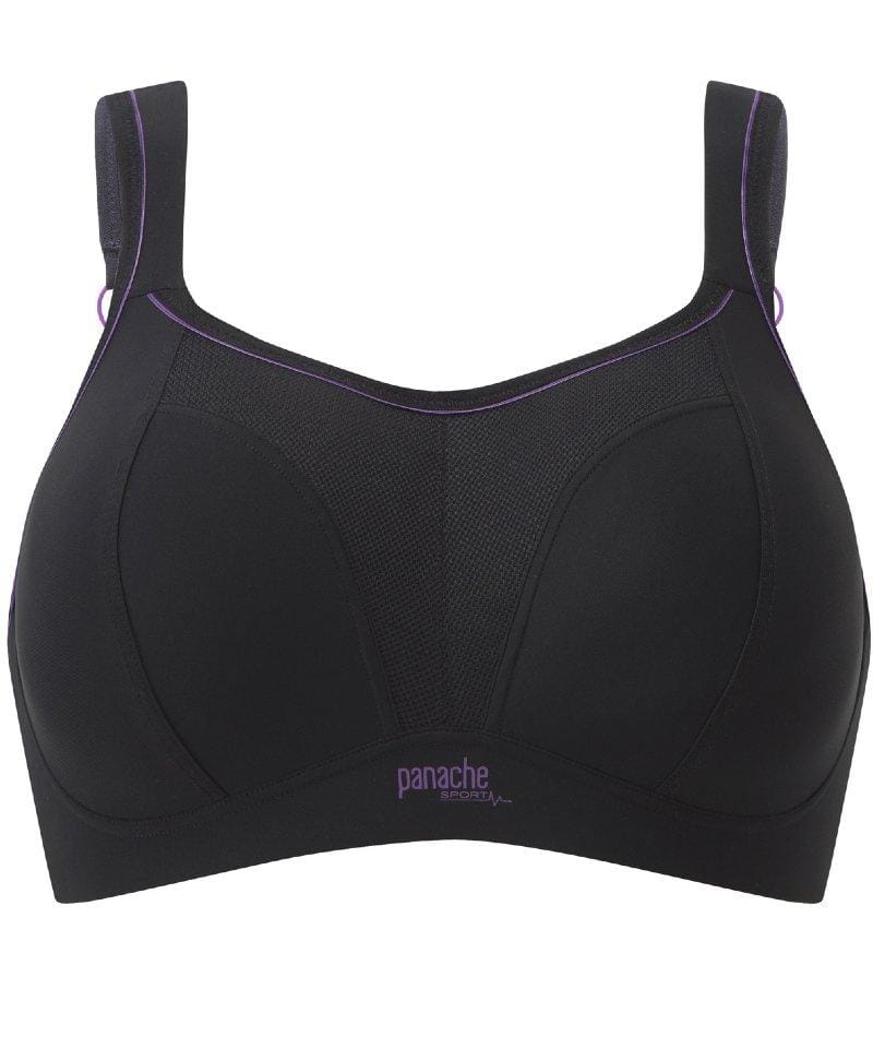 Panache Sport Boundless Wire-free Sports Bra- Black - Image 12