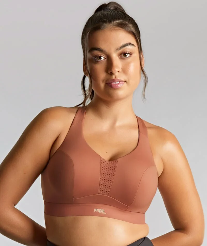 Panache Sport Endurance Ultra Perform Non Padded Underwire Sports Bra -  Sienna Rose