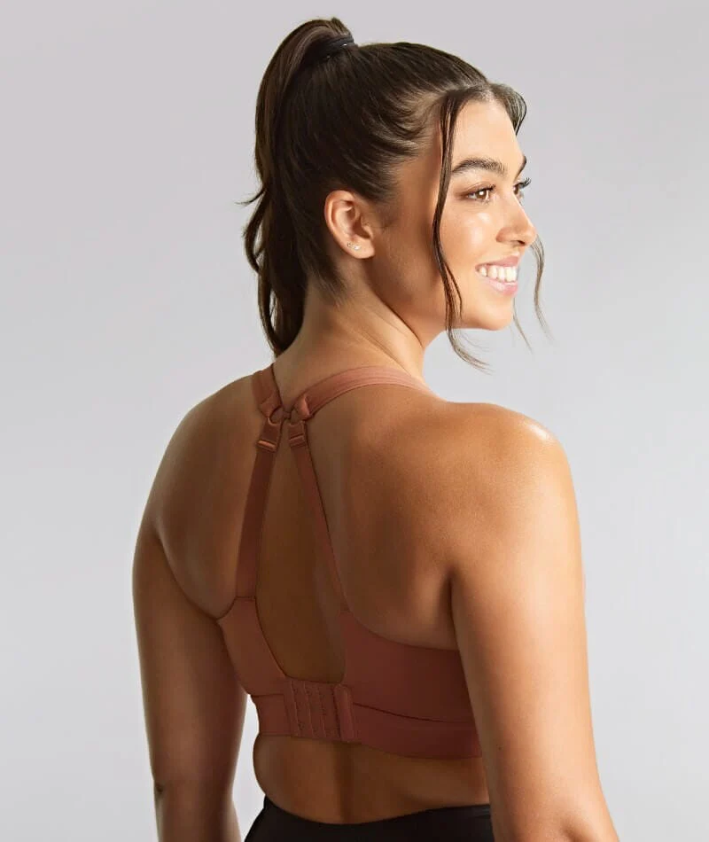 Panache Sport Endurance Ultra Perform Non Padded Underwire Sports Bra -  Sienna Rose - Image 2
