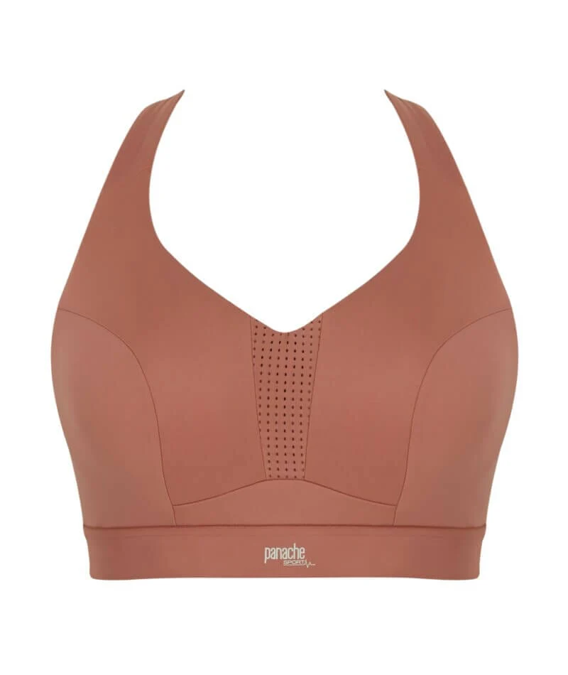 Panache Sport Endurance Ultra Perform Non Padded Underwire Sports Bra -  Sienna Rose - Image 9