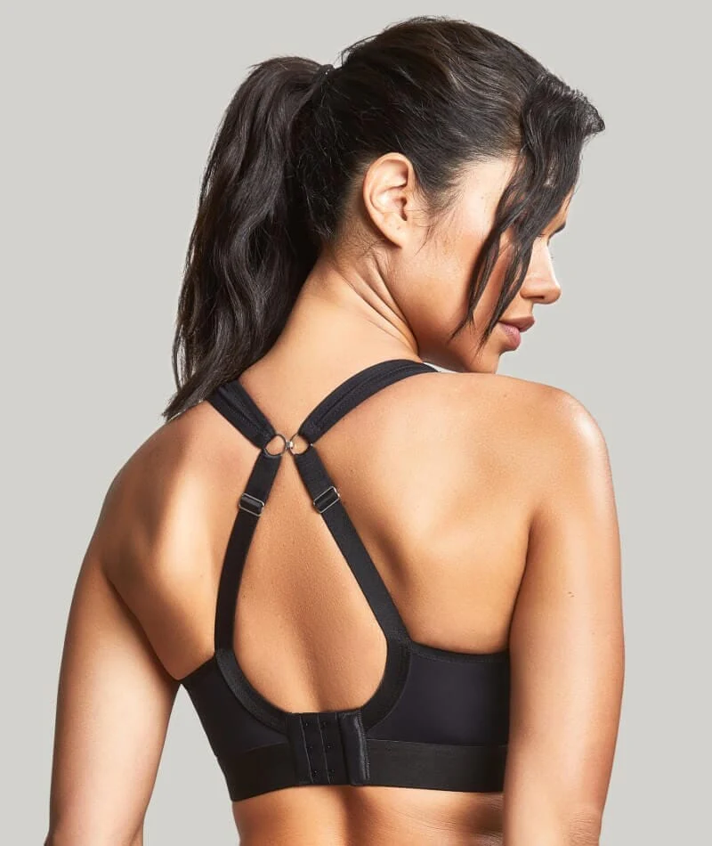 Panache Sport Boundless Longline Wire-free Sports Bra - Black - Image 3
