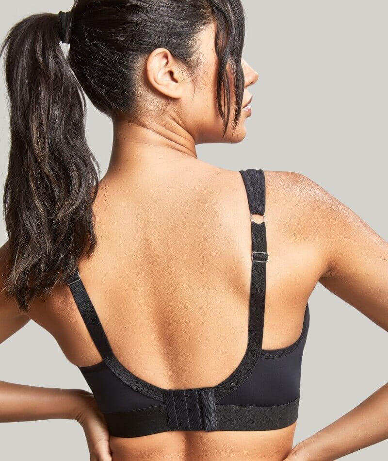 Panache Sport Boundless Longline Wire-free Sports Bra - Black - Image 4