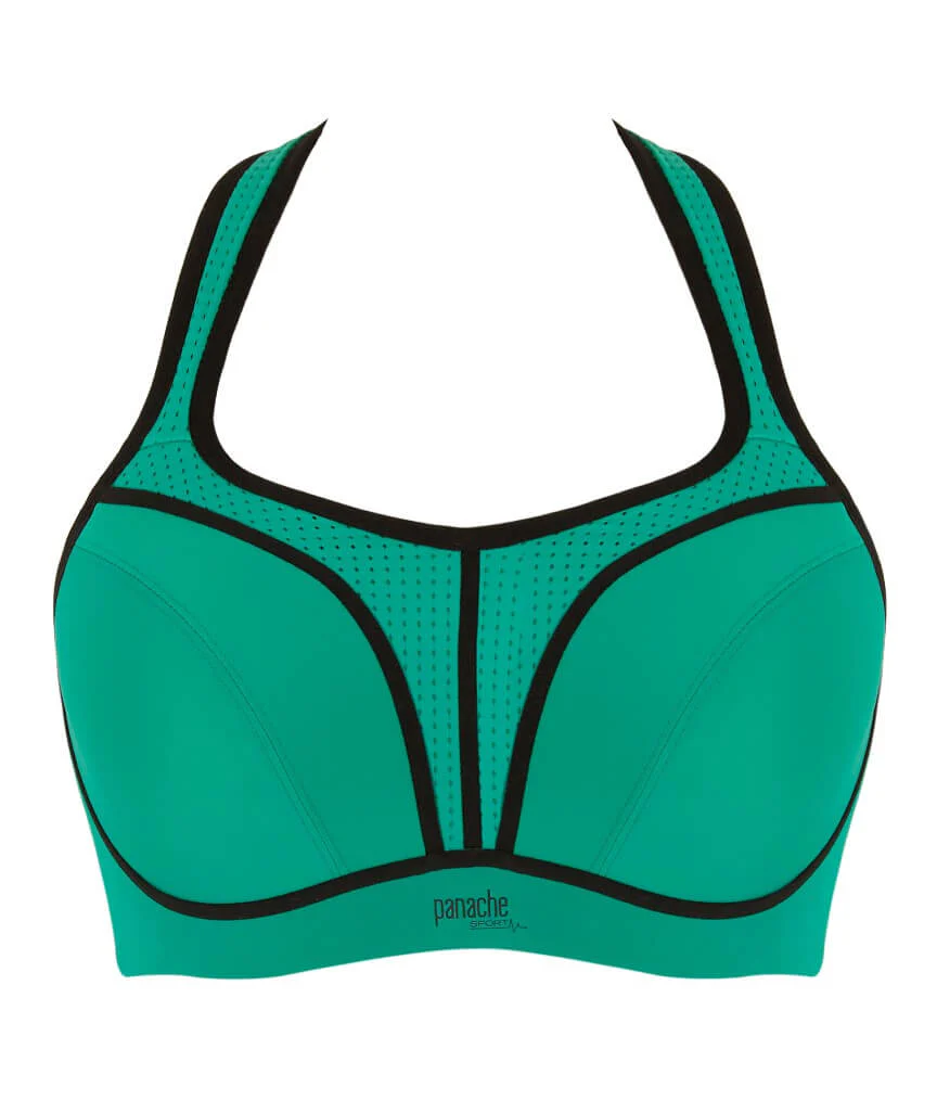 Panache Sport Power Underwired Sports Bra - Green - Image 8