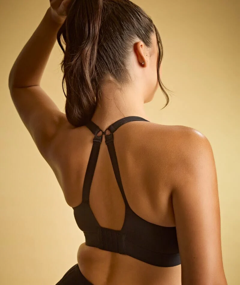 Panache Sport Endurance Ultra Perform Non Padded Underwire Sports Bra - Black - Image 3