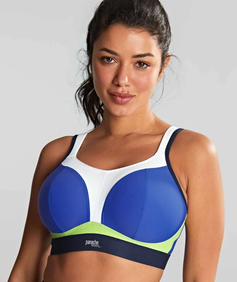 Panache Sport Boundless Wire-free Sports Bra - Blue