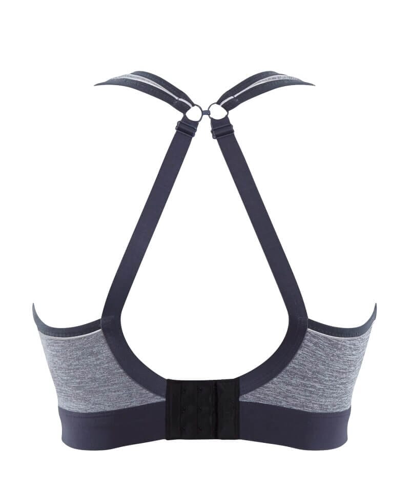 Panache Sport Boundless Wire-free Sports Bra - Charcoal Marle - Image 19