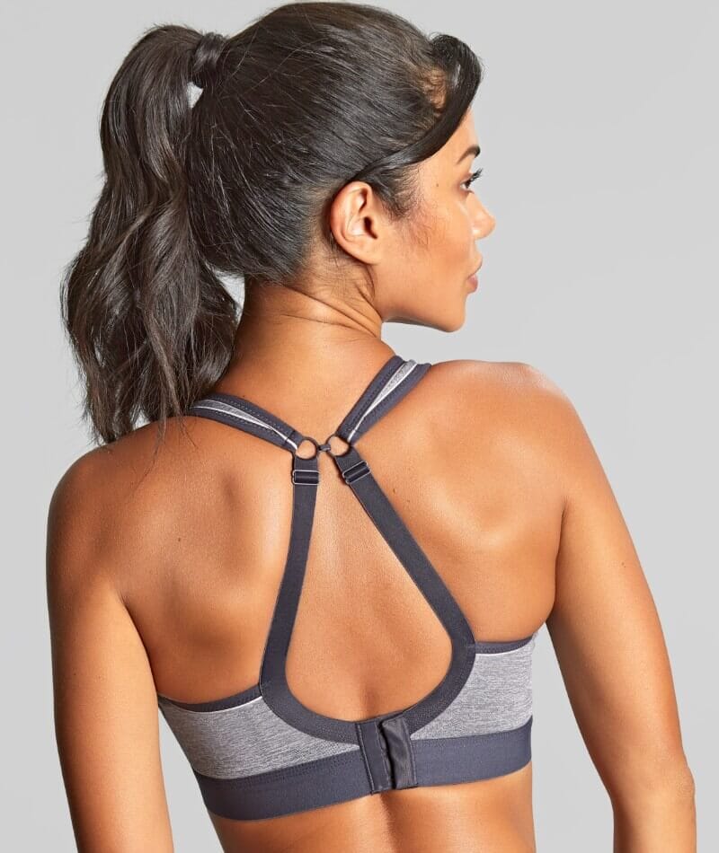 Panache Sport Boundless Wire-free Sports Bra - Charcoal Marle - Image 4