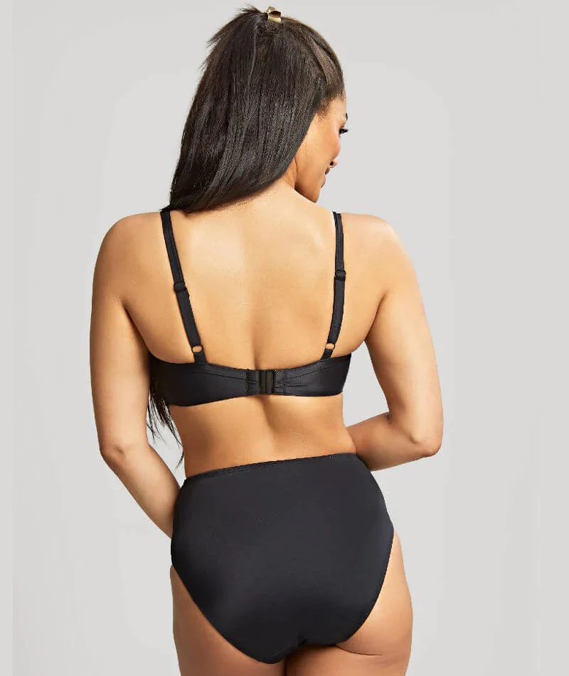 Panache Swimwear Serenity Plunge D-H Cup Bikini Top - Noir - Image 4