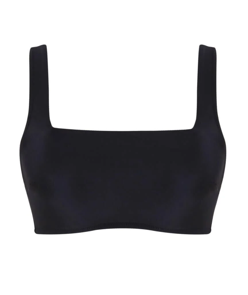 Panache Swimwear Signature Gina Underwire Square Neck Bikini Top - Black - Image 7