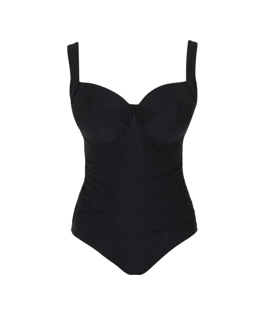 Panache Swimwear Signature Zadie Full Cup One Piece Swimsuit - Signature Black - Image 5