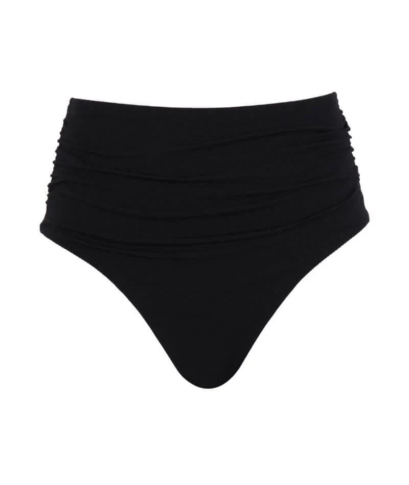 Panache Swimwear Spirit Ella High Waist Brazilian Pant - Black - Image 6