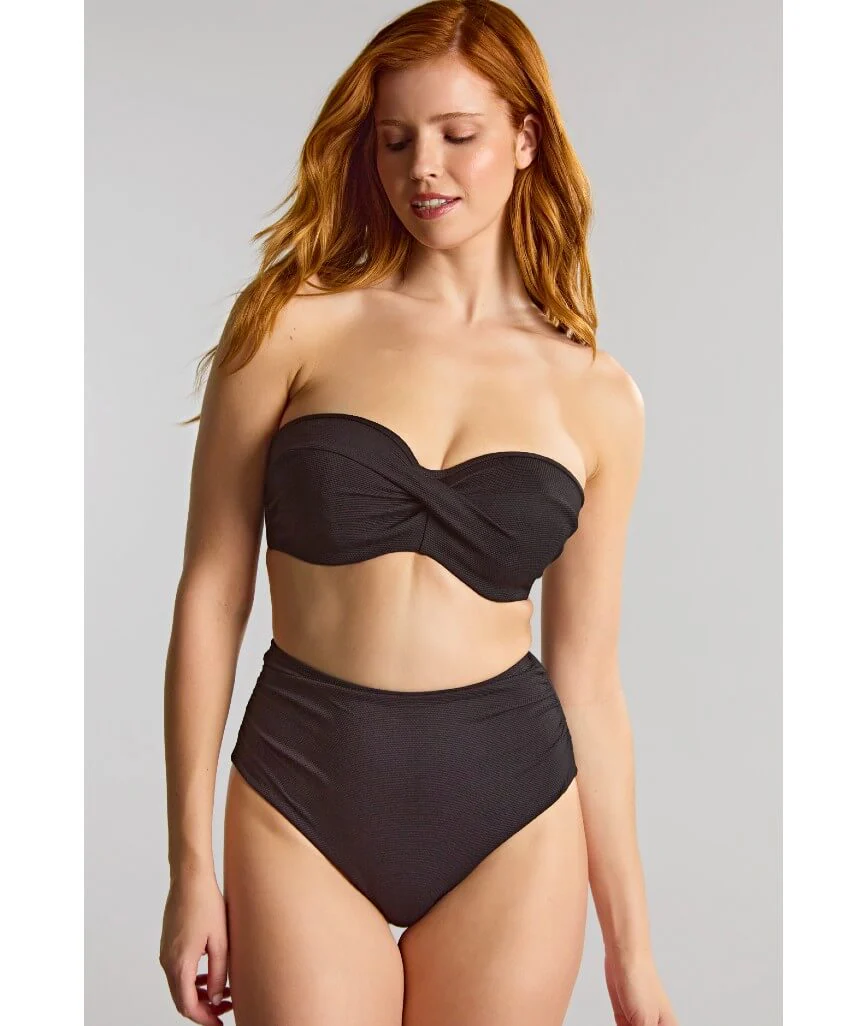 Panache Swimwear Spirit Ella Twist Bandeau Bikini - Black - Image 17