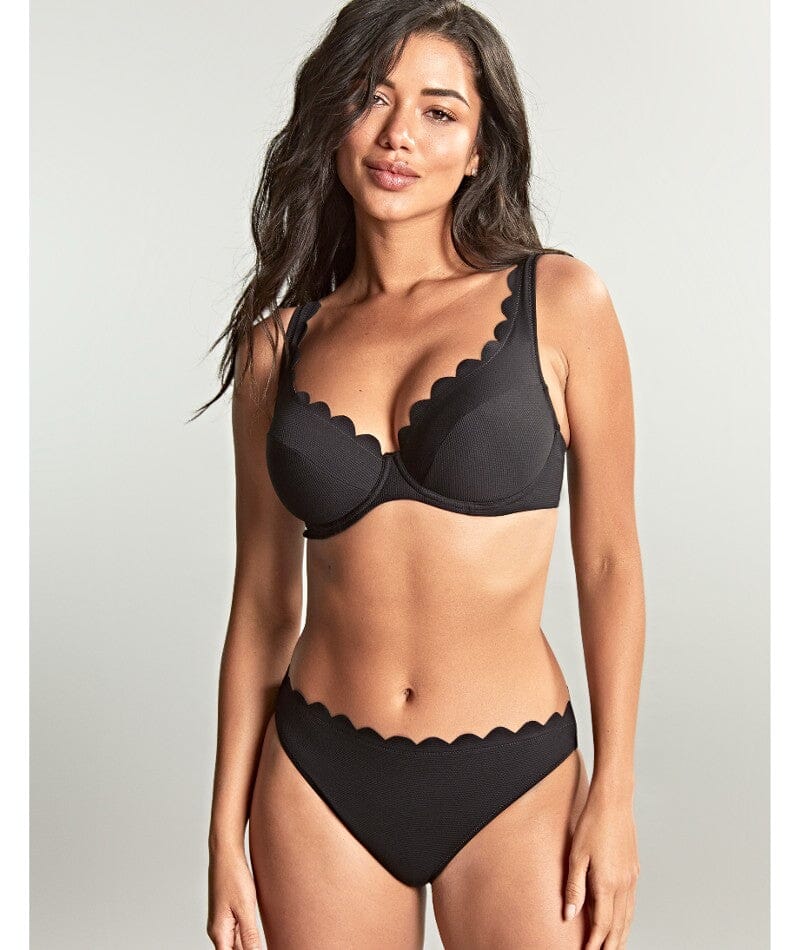 Panache Swimwear Spirit Lauren Plunge Bikini Top - Black - Image 4