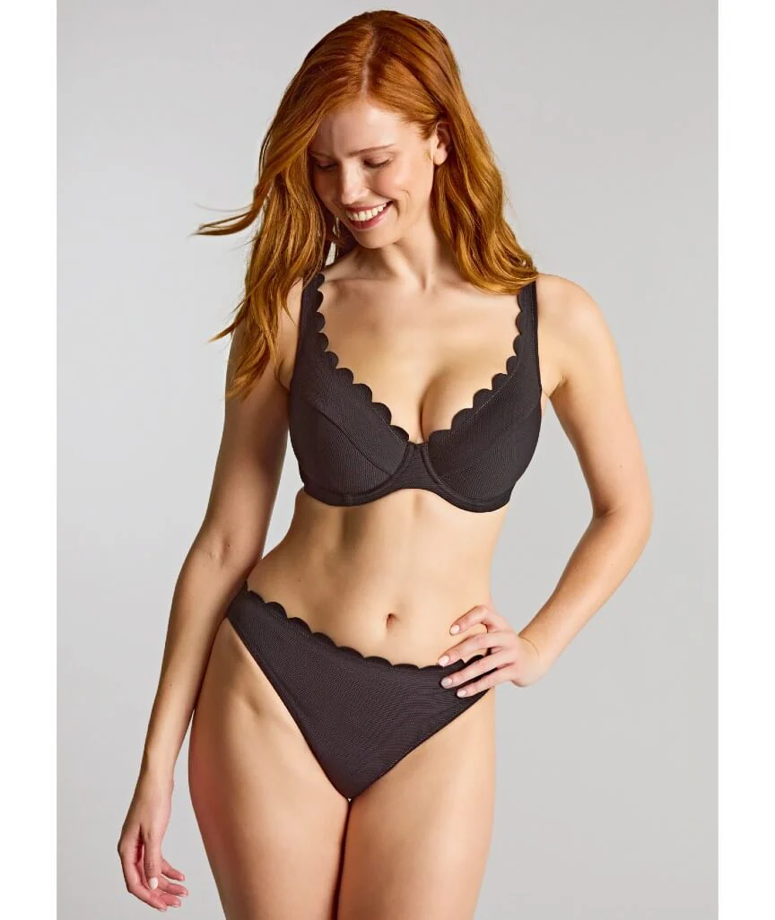 Panache Swimwear Spirit Lauren Plunge Bikini Top - Black - Image 9