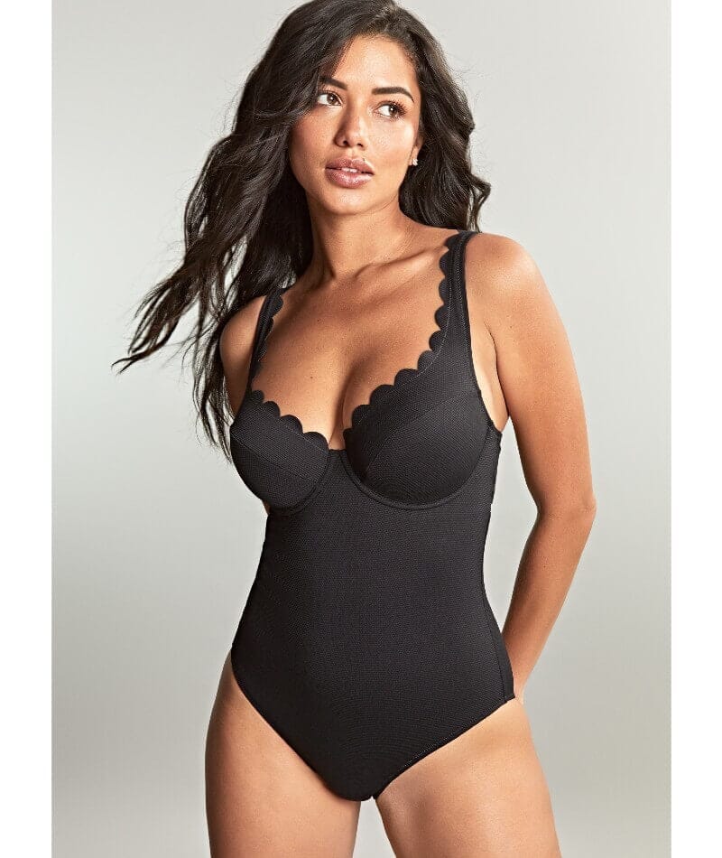 Panache Swimwear Spirit Rita Plunge One Piece Swimsuit - Black - Image 4
