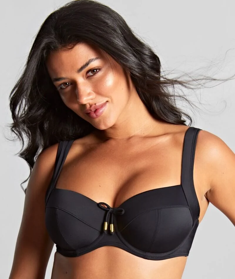 Panache Swimwear Anya Riva Balconnet Underwired Bikini - Black - Image 4