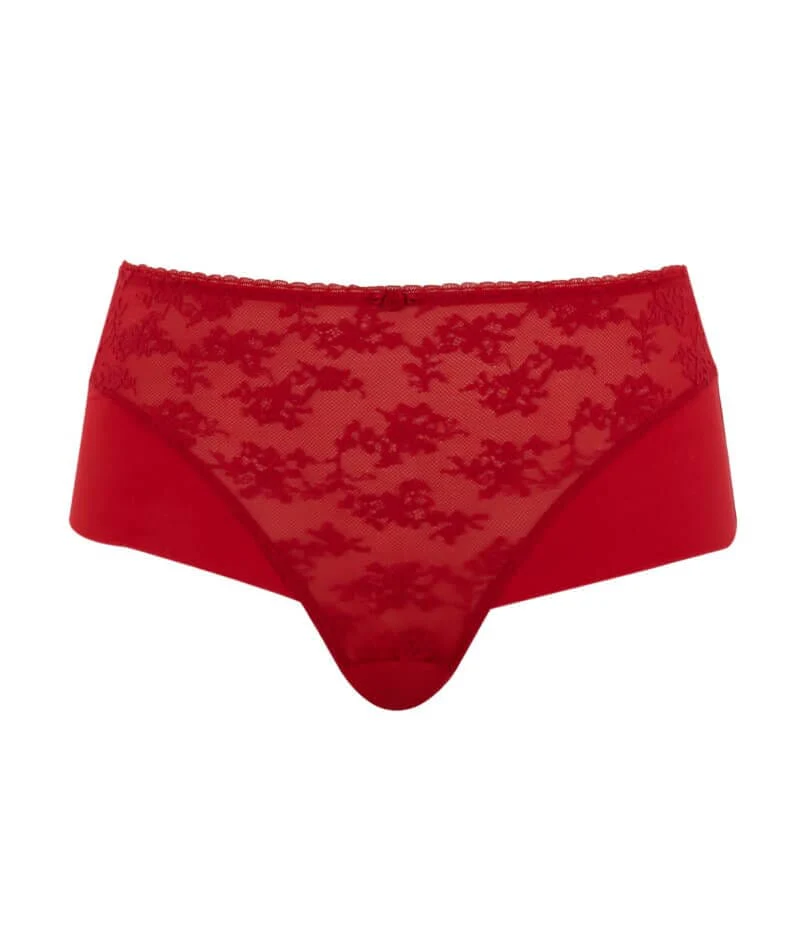 Panache Tango Lace Deep Brief - Scarlet - Image 6