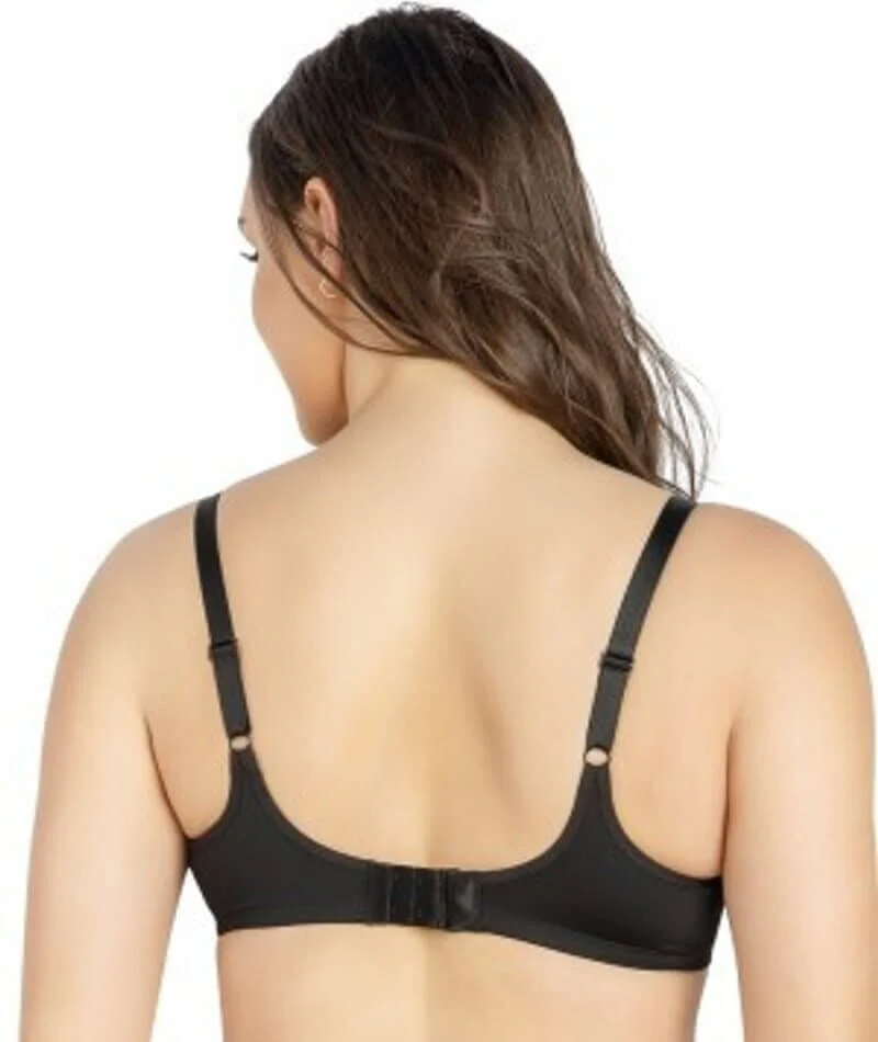 Parfait Pearl Underwire Seamless Minimizer Bra - Black - Image 3