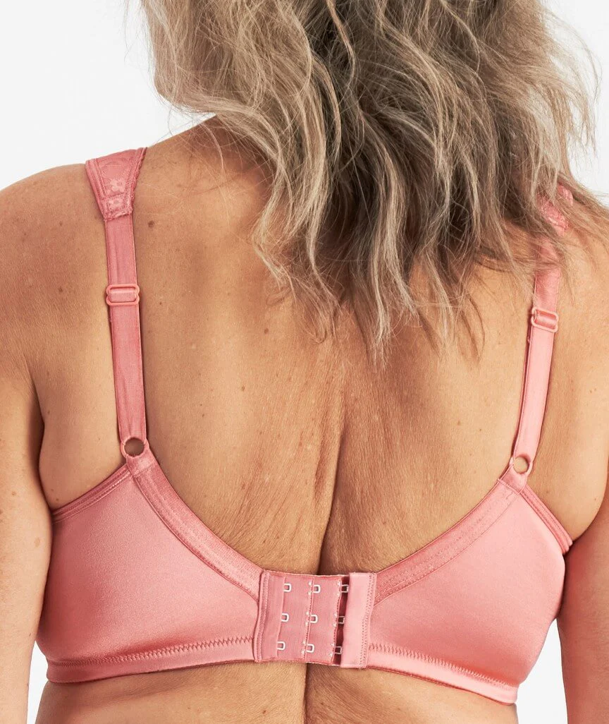 Playtex 18 Hour Ultimate Lift & Support Wire-Free Bra - Dusty Red - Image 2