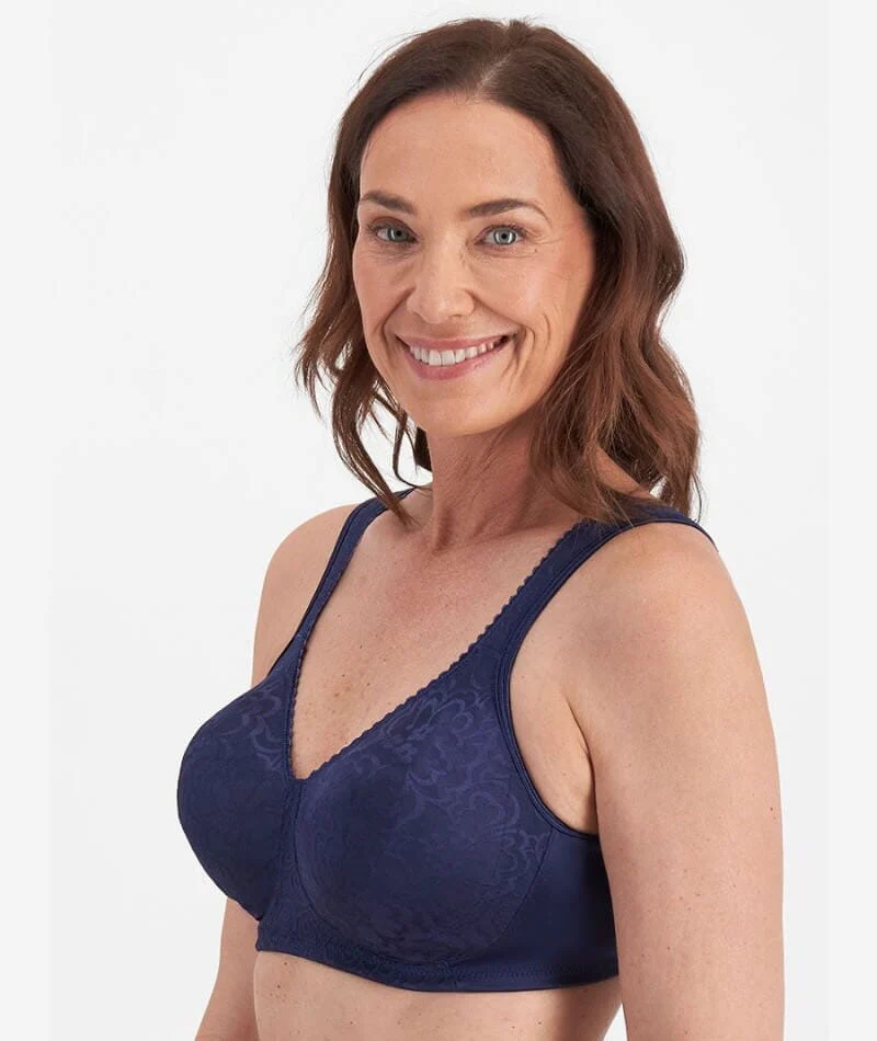 Playtex 18 Hour Ultimate Lift & Support Wire-Free Bra - Blue Velvet - Image 4