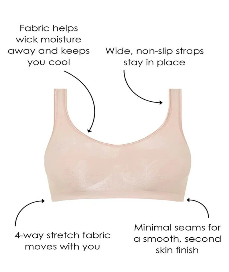 Playtex Comfort Revolution Contour Wire-free Bra - Sandshell - Image 6