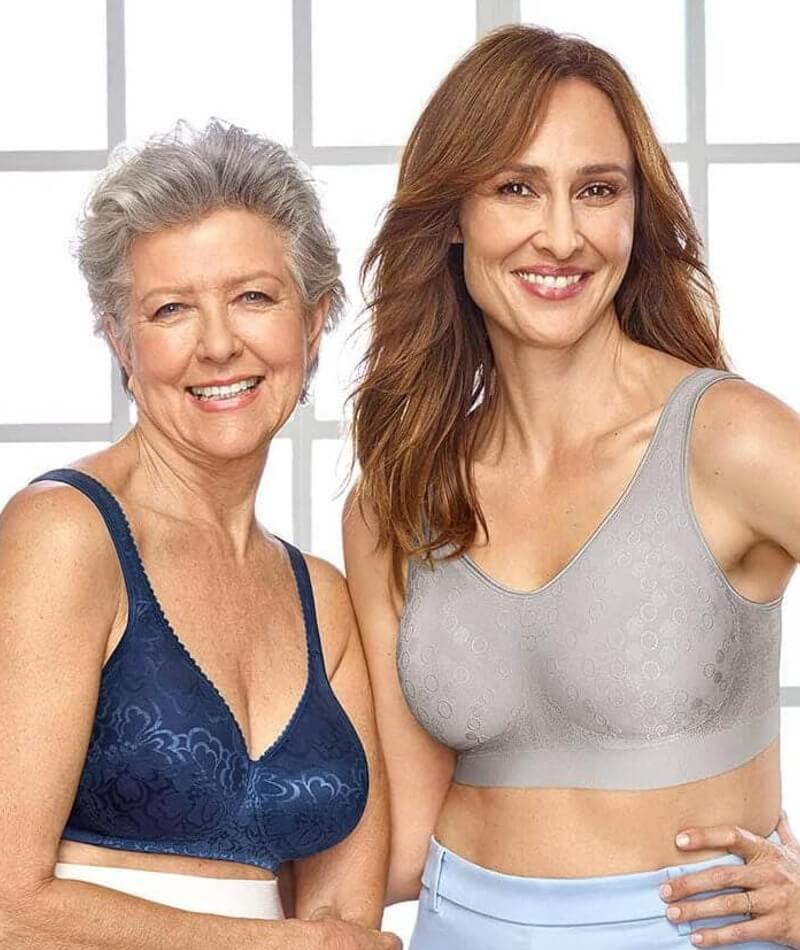 Playtex Comfort Revolution Contour Dot Wire-free Bra - Crystal Grey - Image 8
