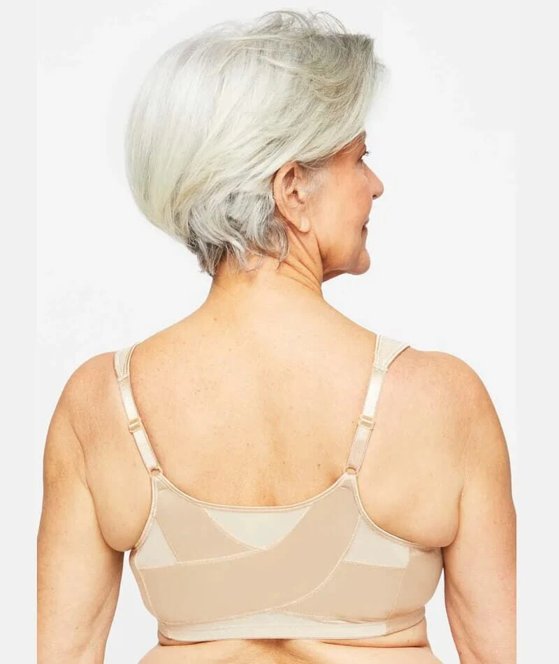 Playtex 18 Hour Front Closing Wire-Free Posture Bra - Nude - Image 5