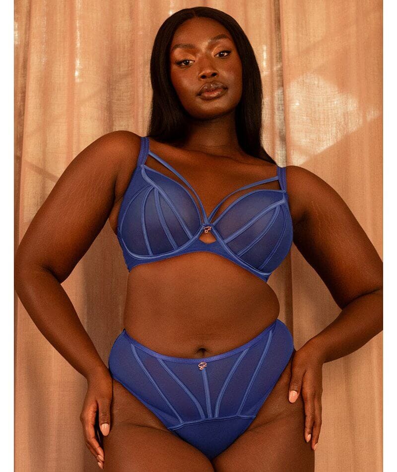 Scantilly Senses Plunge Bra - Ultraviolet - Image 9