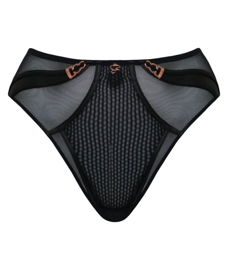 Scantilly Suspense High Waist Brief - Black - Image 7