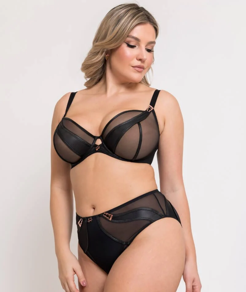 Scantilly Suspense Plunge Bra - Black - Image 6