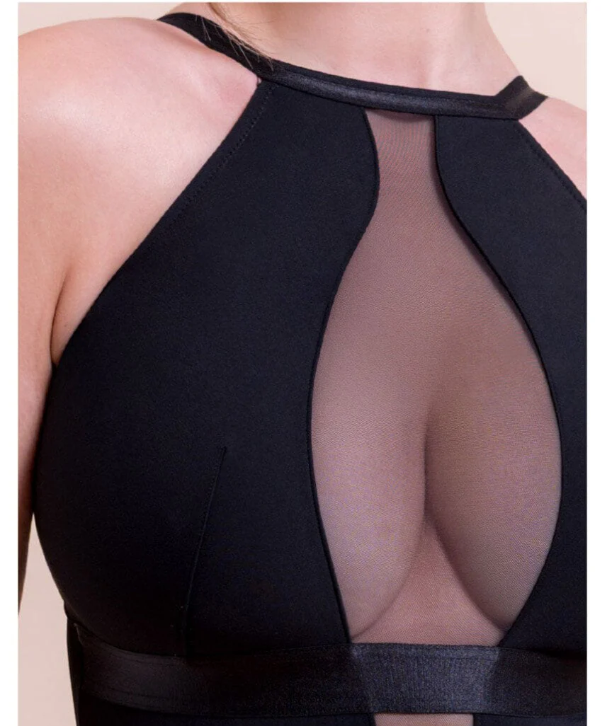 Scantilly Swerve Wire-free Bodysuit - Black - Image 3