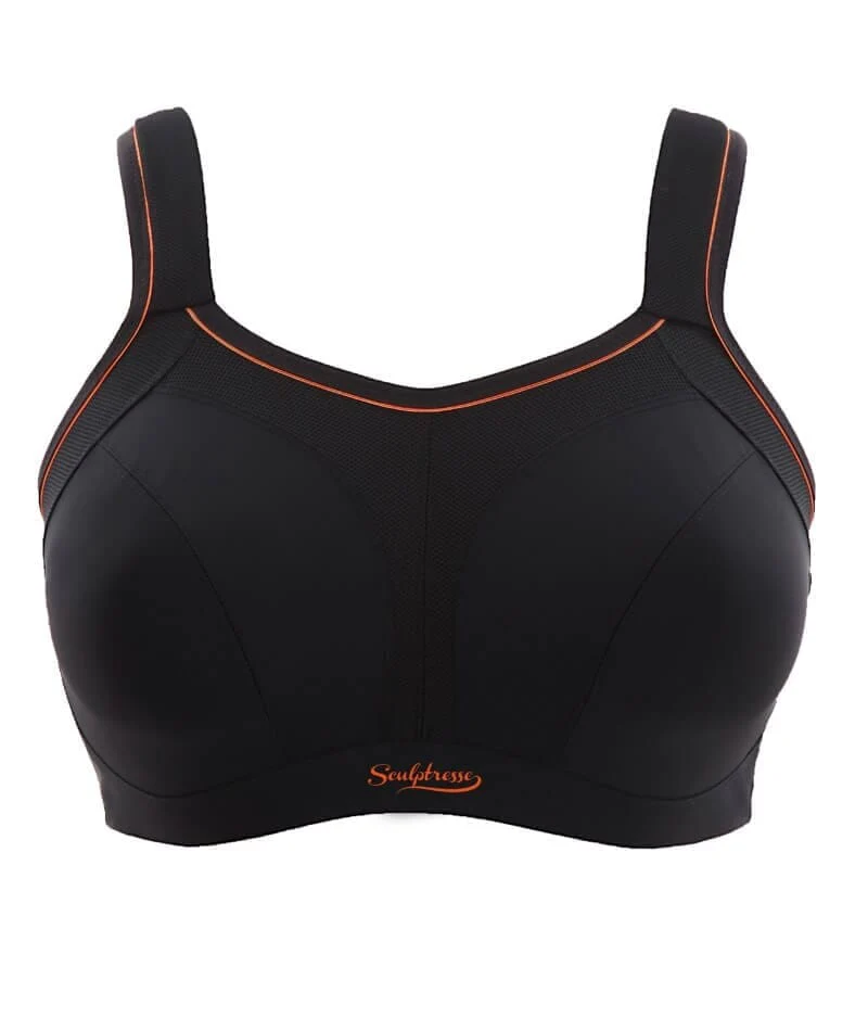 Sculptresse Activate Non Padded Underwired Sports Bra - Black - Image 20