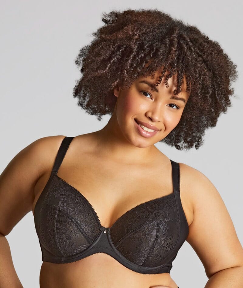 Sculptresse Roxie Plunge Underwired Bra - Black - Image 9
