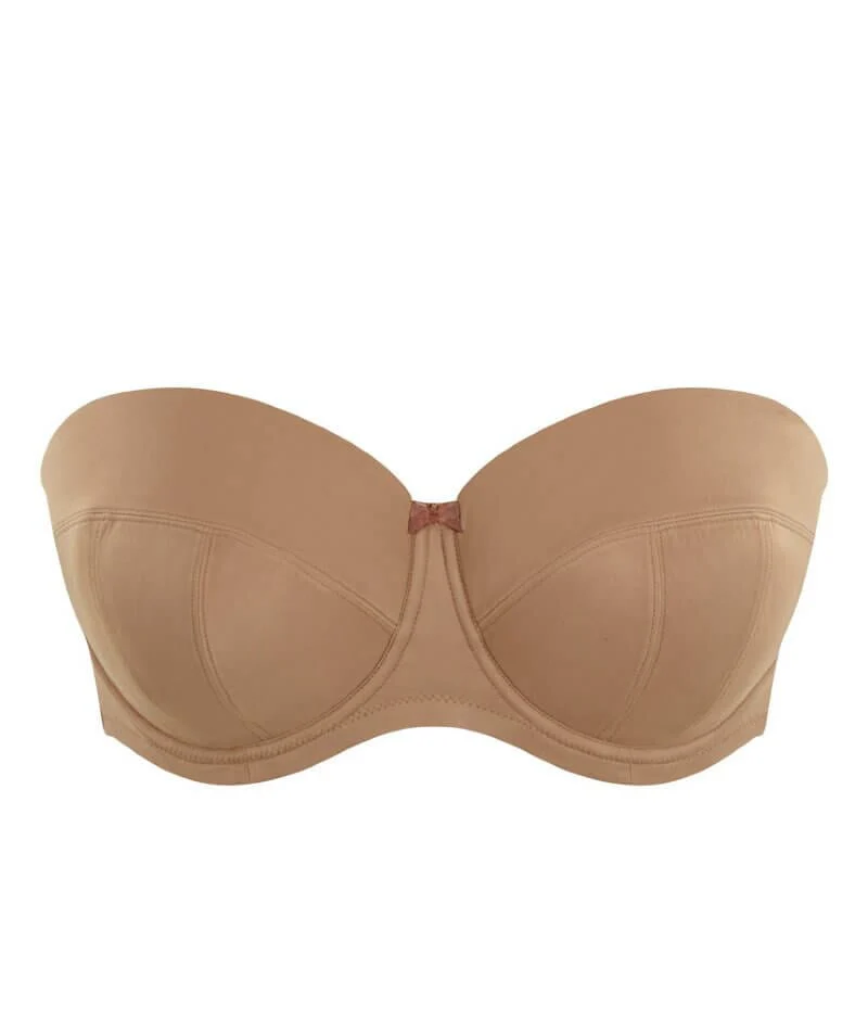 Sculptresse Dana Strapless Underwired Bra - Caramel - Image 13