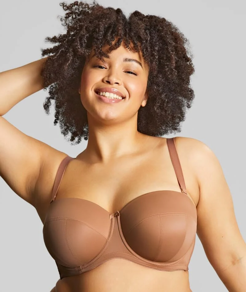 Sculptresse Dana Strapless Underwired Bra - Caramel - Image 5