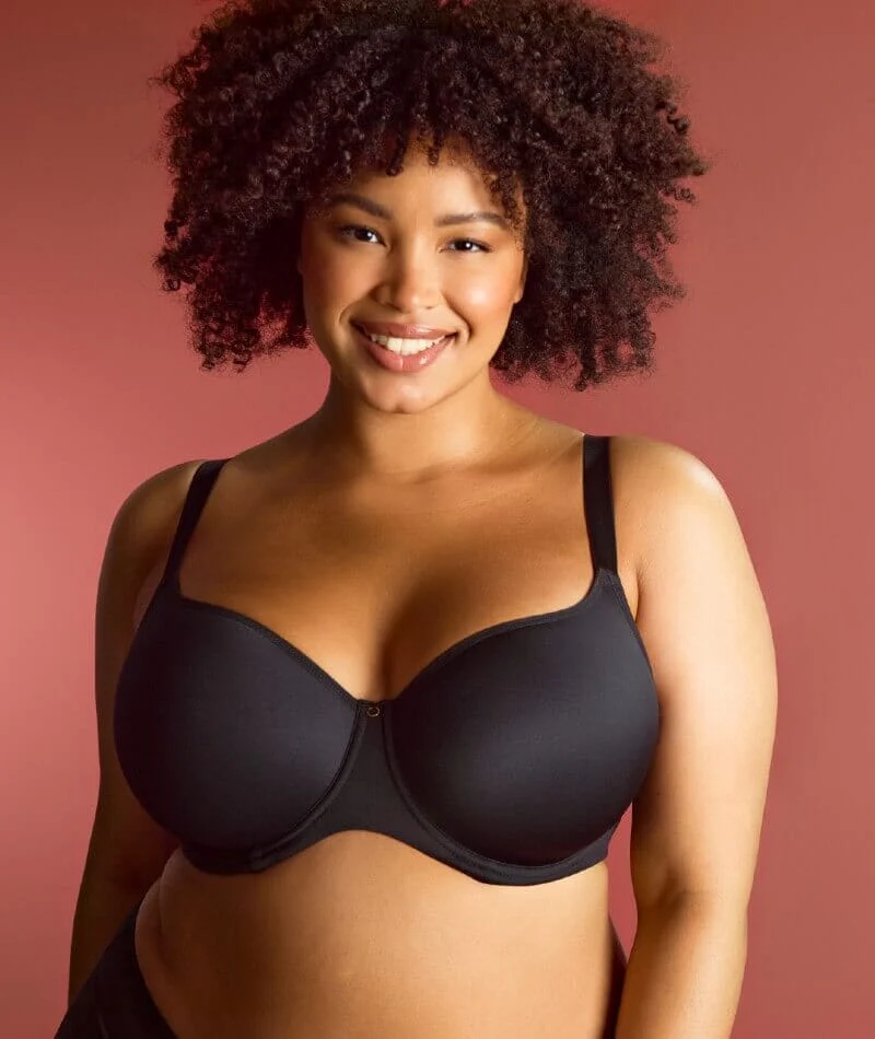 Sculptresse Elegance Underwired Balconnet Bra - Noir - Image 11