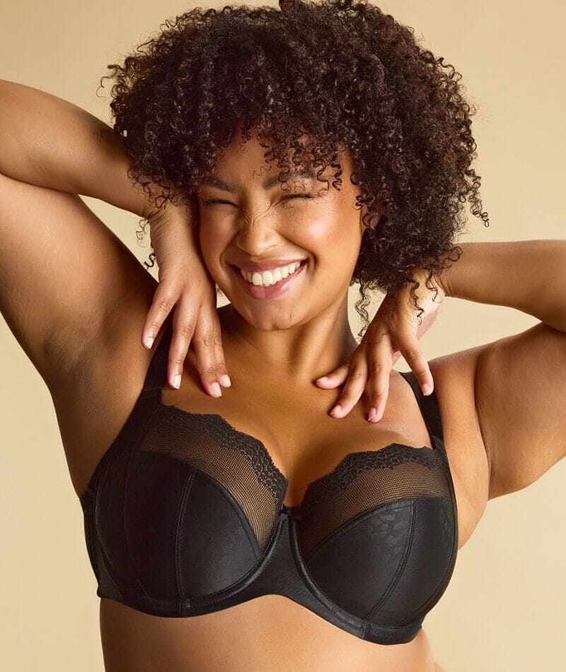 Sculptresse Esme Underwired Balconnet Bra - Black Animal - Image 8